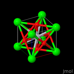 Chemical structure of Strontium Titanate