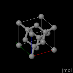 Chemical structure of Diamond