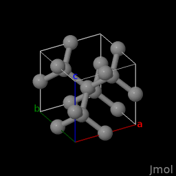 Chemical structure of Diamond