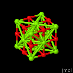 Chemical structure of Magnesium Oxide