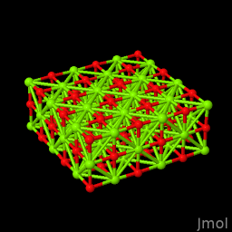 Chemical structure of Magnesium Oxide_100_0_3